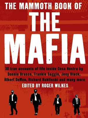 cover image of The Mammoth Book of the Mafia